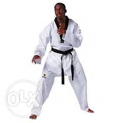 White Taekwondo Kwon Fighter Suits