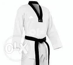White Taekwondo Kwon Fighter Suits 1