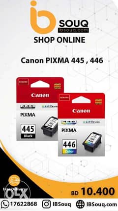 Canon 445 & 466 cartridge 0
