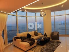 Newly Rented for BD 700. Most Luxurious Fully Furnished Sea View 1 BR