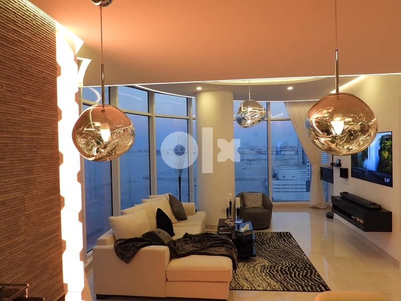 Interest Free 50% installments! Furnished Luxurious Sea View Apartment 1