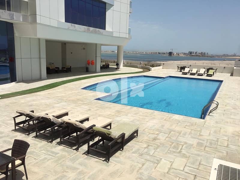 Newly Rented for BD 700 3 year contract. Most Luxurious Sea View Apt 8