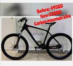 Carbon mountain bike 0