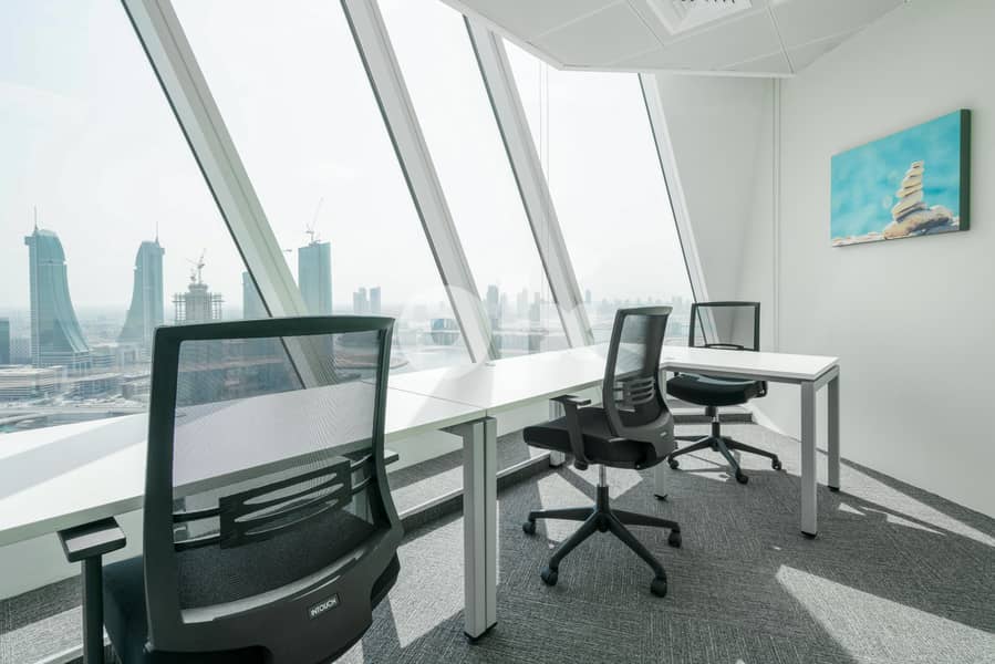 Professional office space in United Tower on fully flexible terms 2