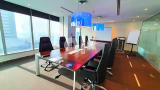 Open plan office space for 10 persons in BAHRAIN, Financial Harbour 0