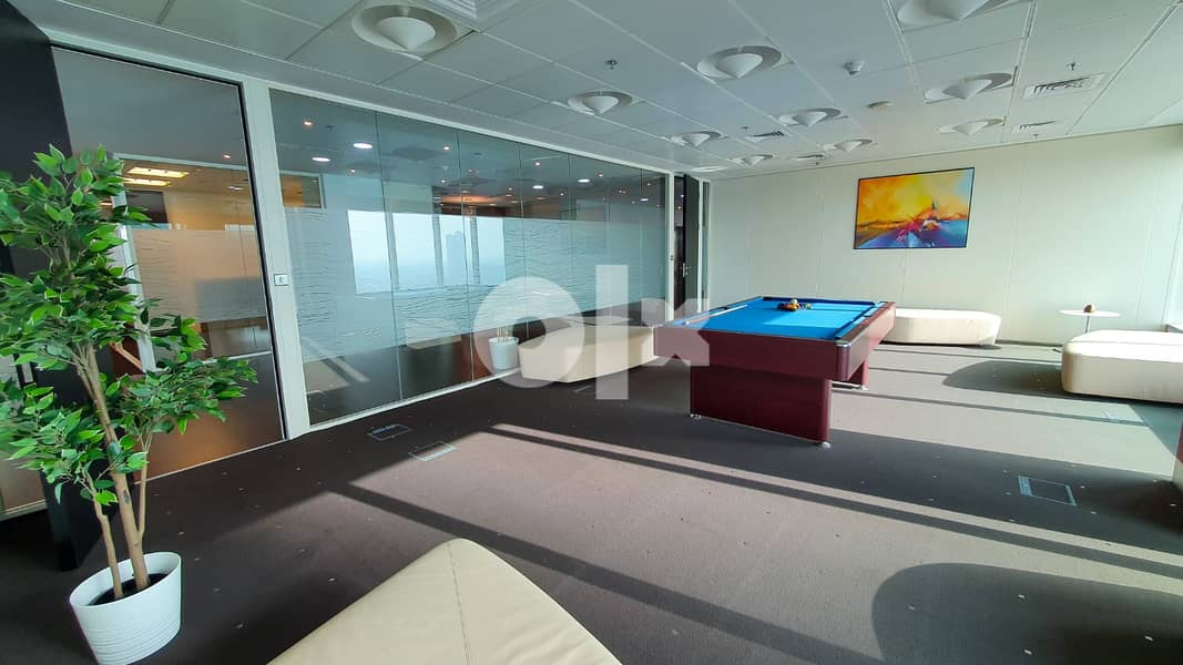 Open plan office space for 10 persons in BAHRAIN, Financial Harbour 3