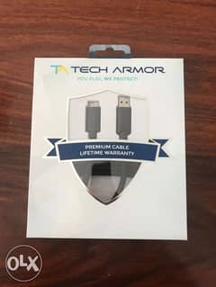 Tech Armor Hi-Speed USB 3.0 Micro-USB 3.0 Cable - 6FT - USB A to Micro 0