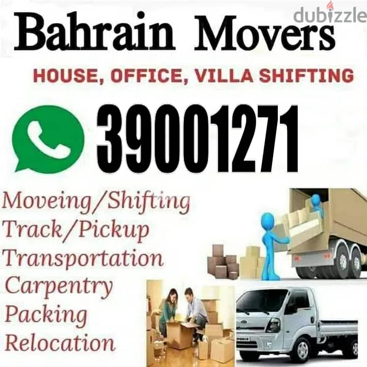 Carpenter Household items Furniture Moving Company Bahrain Loading 0