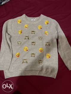 Smily faces sweater for winter 0
