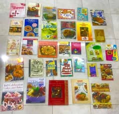 Cook books for sale at a negotiable price