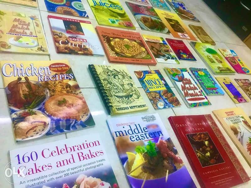 Cook books for sale at a negotiable price 1