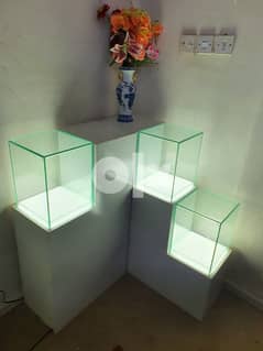 decoration stand with back light 0