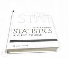 Statistics Book for sale at a negotiable price