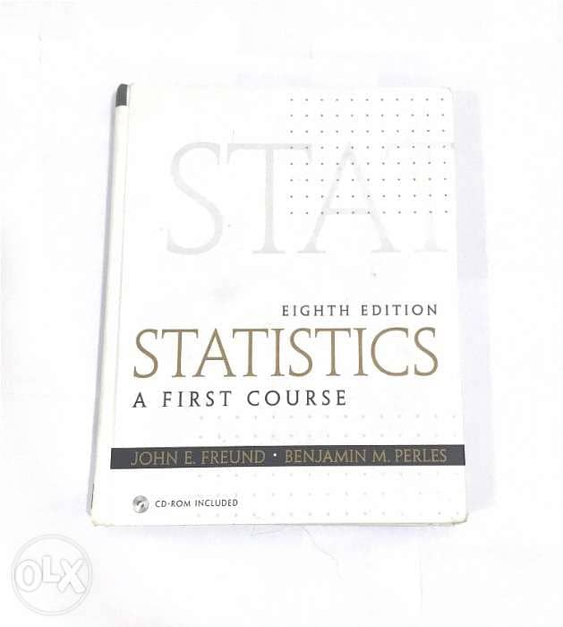 Statistics Book for sale at a negotiable price 1