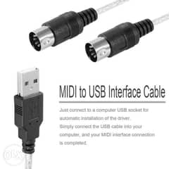 Usb to midi cable 0