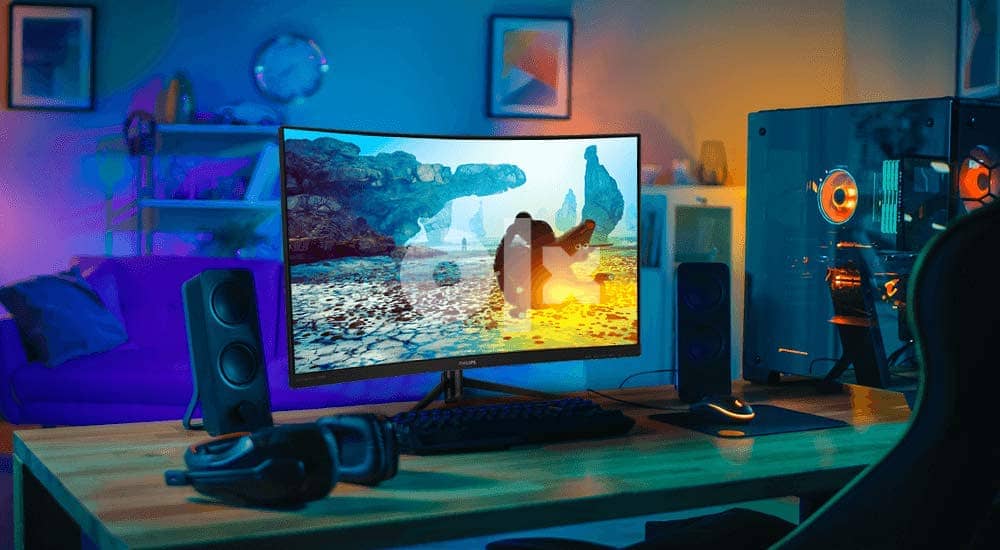 Philips 27” Curved Gaming Monitor 165Hz HDR 1