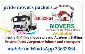 All over Bahrain movers packers in Bahrain House Villa Office shifting 0