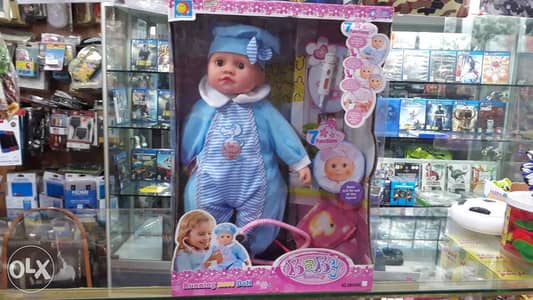 baby doll with doctor set inside