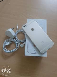 iPhone is 6s 64 gb with box and all accessories with warranty 0