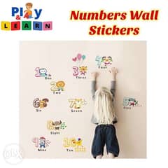 Numbers Wall Stickers 0