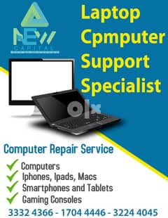 Laptop and Computer  !!!!!!!!!! Support Specialist >> 100% 0