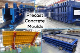 Precast steel moulds, shuttering, etc,,, 0