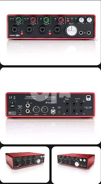 Focusrite Scarlett 18i8 (2nd Gen) 18 In / 8 Out USB Audio Interface