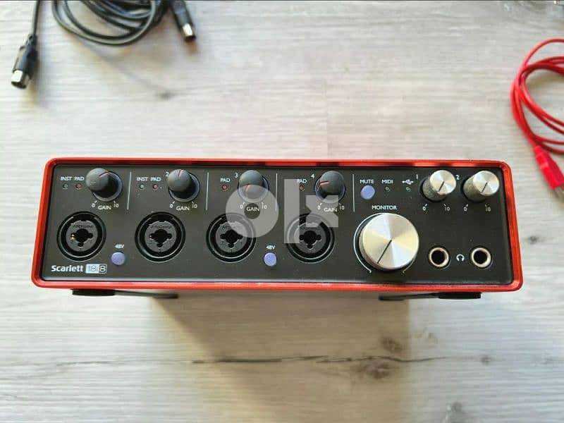 Focusrite Scarlett 18i8 (2nd Gen) 18 In / 8 Out USB Audio Interface 3