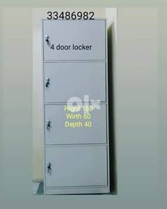brand new 4 door wooden locker available for sale at factory rates 0