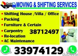 Mahooz, Shifting house room flats items low price