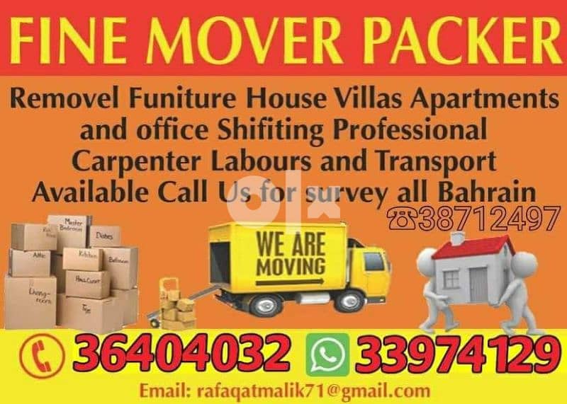Bilad Al Qadeem, Shifting moving company house room flats items 0