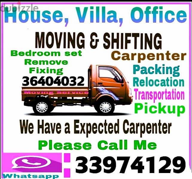 Barbar, Shifting Villa flats items service 0