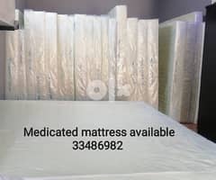 Medicated mattress available at factory rates 0
