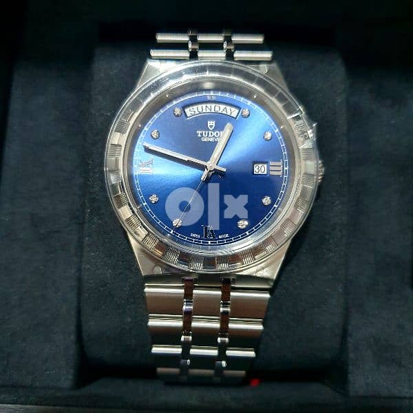 Tudor Royal Day Date 41mm - Blue Diamond Dial 2