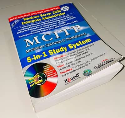 IT Network Admin Books for CCNA & MCITP for IT Beginners