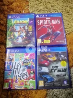 PS4 games for sale urgent 0