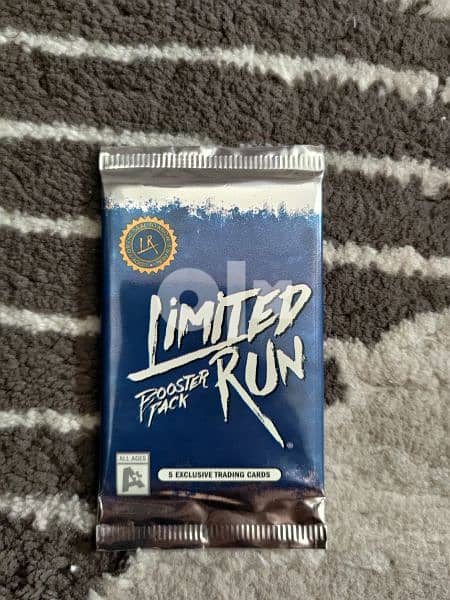 Limited Run Games booster pack. Ultra rare. 0