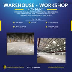 WAREHOUSE ideal for STORAGE - FABRICATION - LIGHT INDUSTRY - BEST DEAL 0