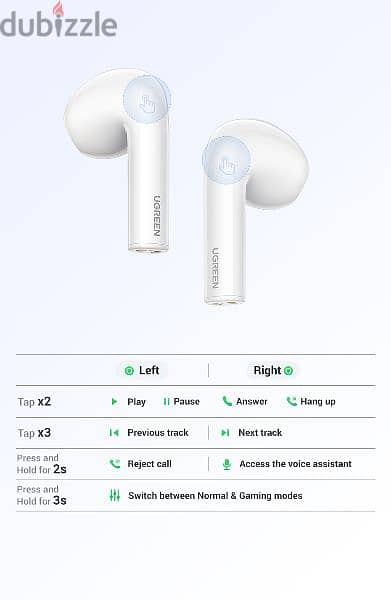 Ugreen Hitune H3 earbuds quality 6
