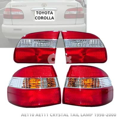 Toyota Corolla 1998 2000 LCD panel & Tail Lights