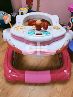 baby walker, activity table and kids toys 0
