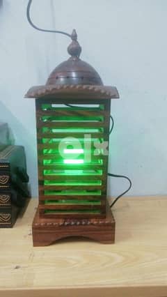 Brand new clock pure wood making by hand made in Pakistan 0