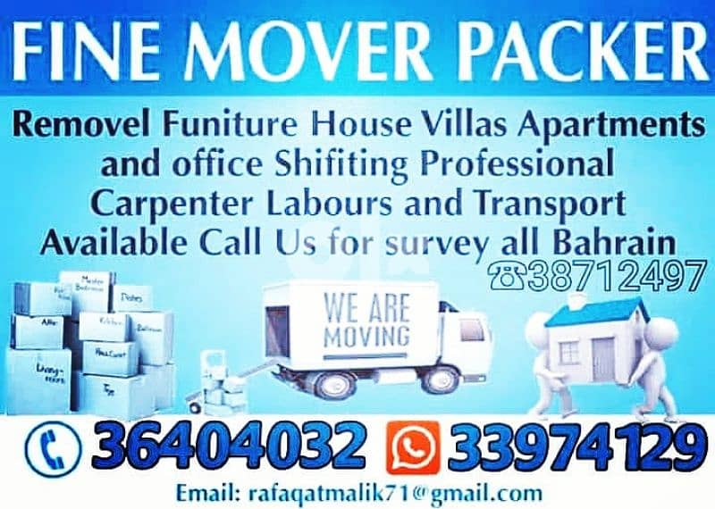 Riffa shifting moving room flat and house 0