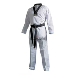 Taekwondo Black lapel & poom  Suits 0