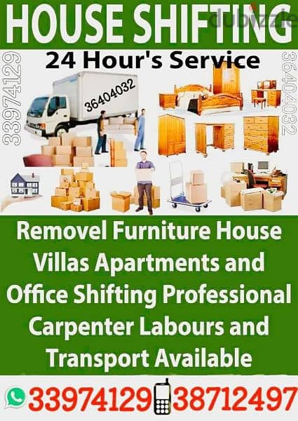 low price service shifting things house room flat 0