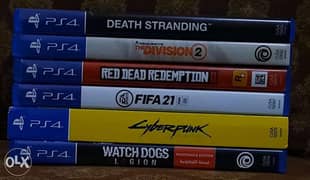 6 PS4 Games For Sale 0