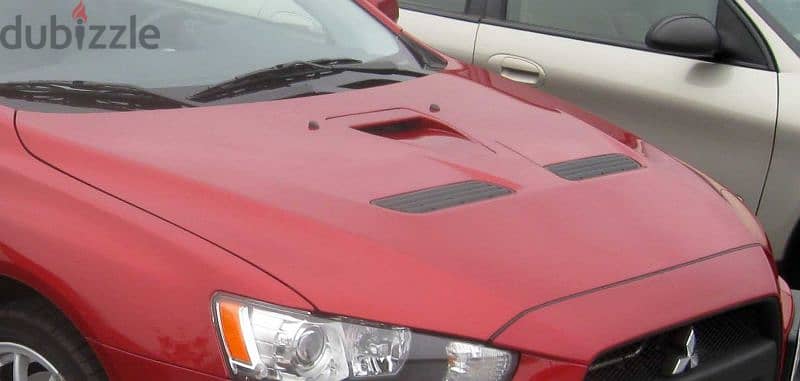 original evo x oem hood 0