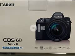 Canon EOS 6D MarkII camera with 24-105 lens 0