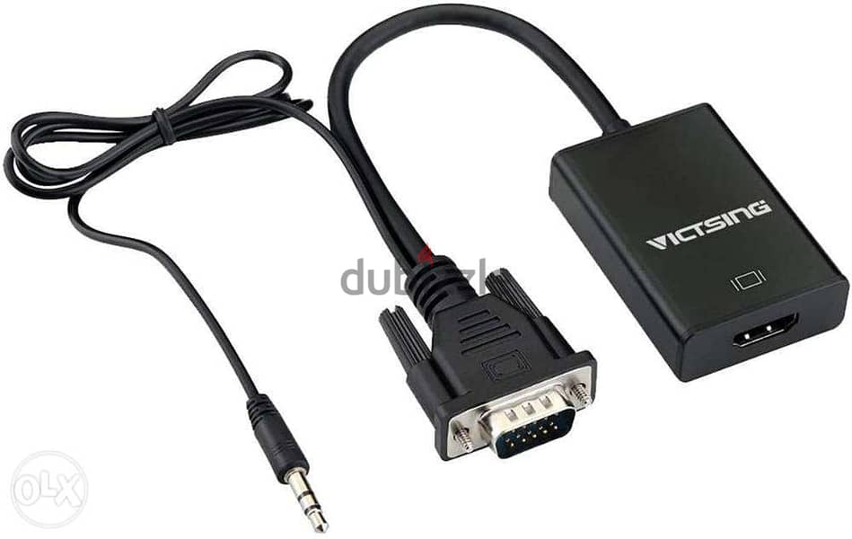 VGA to HDMI Converter Adapter 0