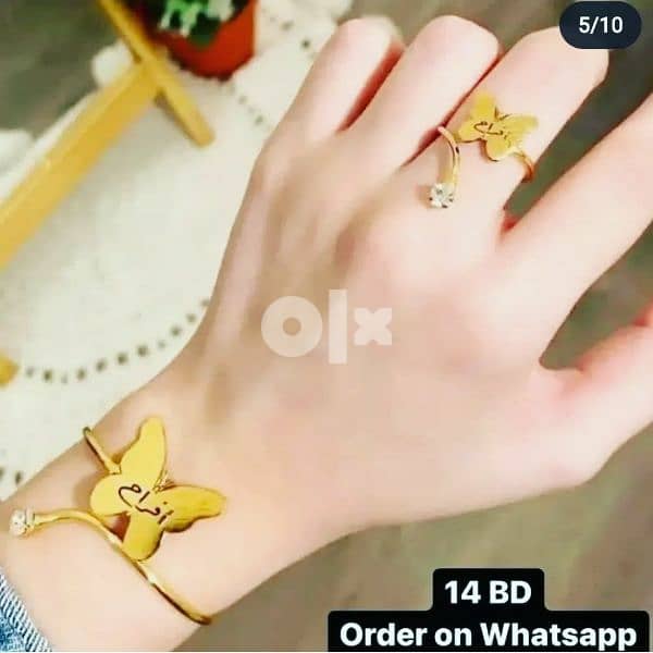 gold plated jewellery customize your name 10